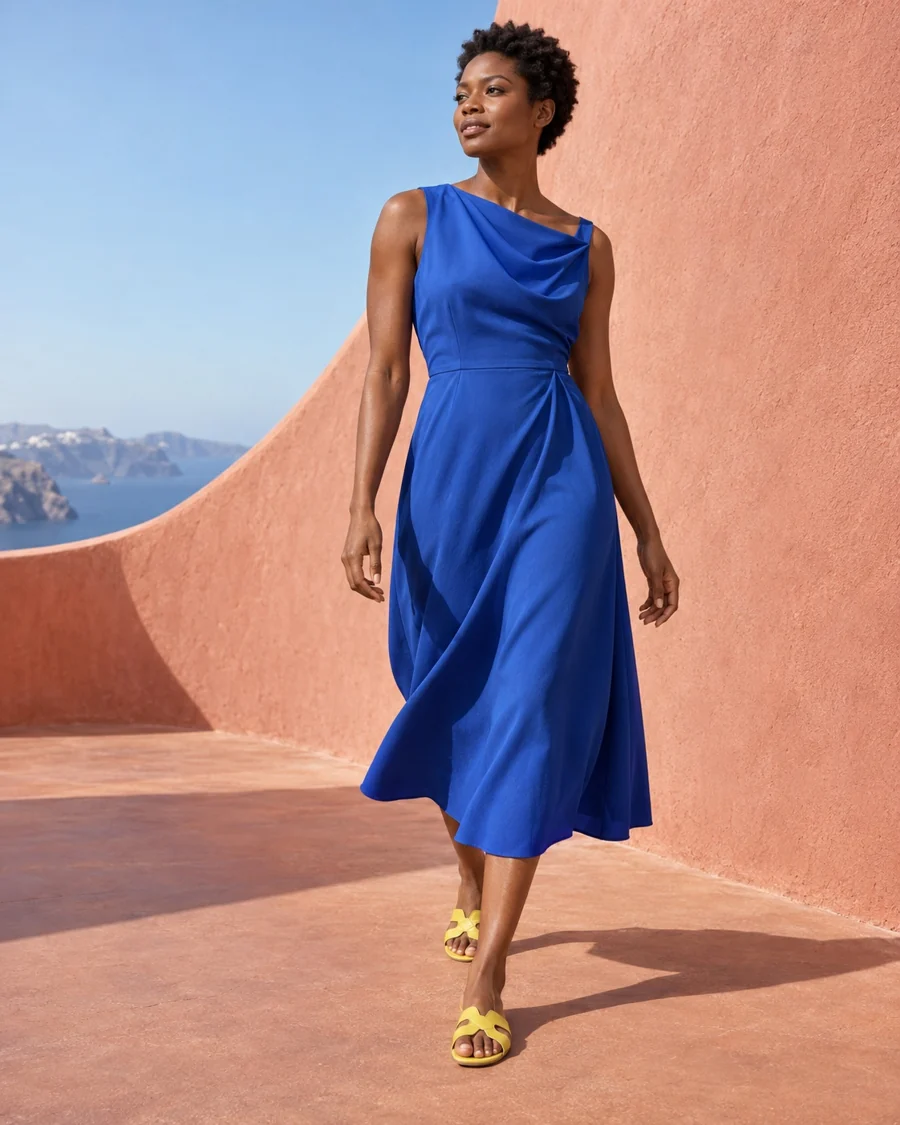 Cobalt Summer: fashion / editorial, independent concept by RAIKORA